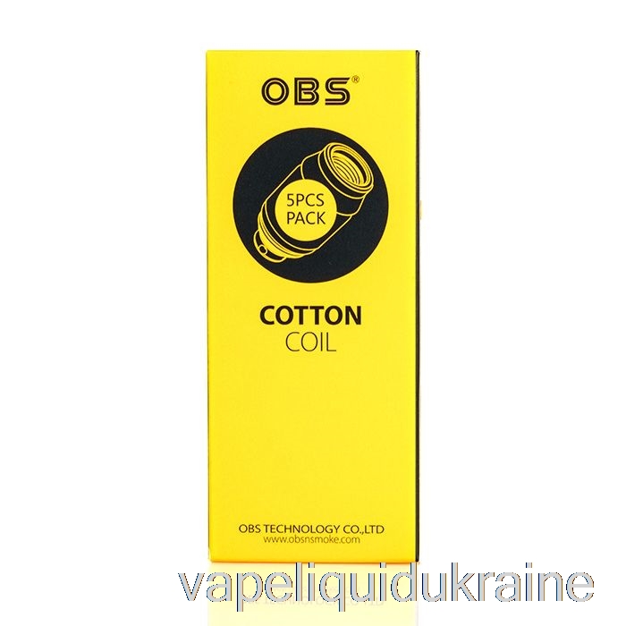 Vape Ukraine OBS Cube Mini Replacement Coils 1.2ohm N1 Kanthal Coil